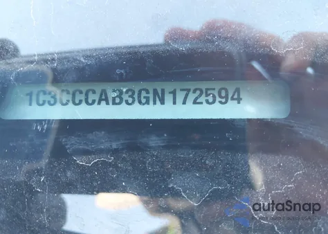 2016 Chrysler 200 Limited Platinum z USA, uszkodzony, nr VIN 1C3CCCAB3GN172594